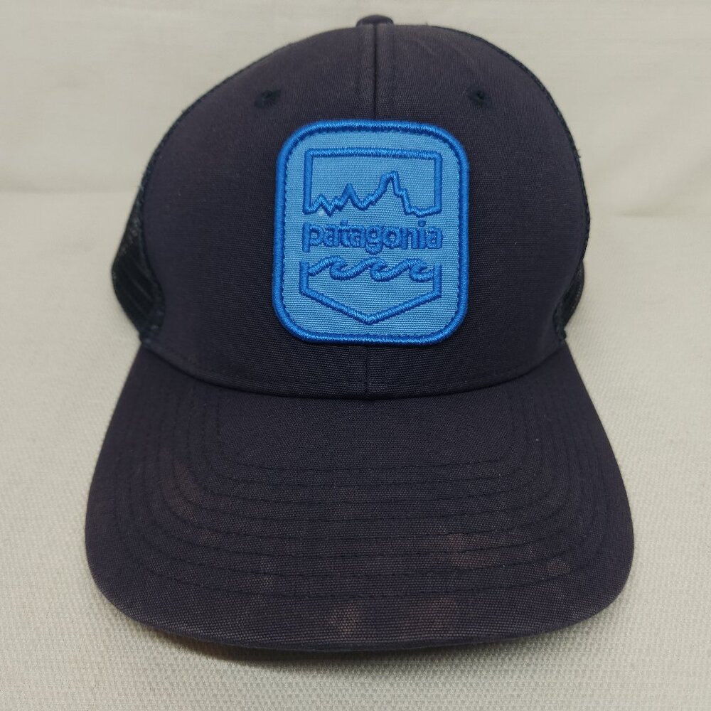 Patagonia Unisex Blue Trucker Baseball Cap Hat OS Adjustable